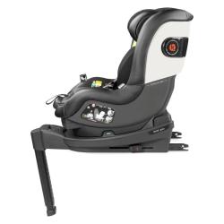 Otroški avtosedež s strani na ISOFIX bazi z oporno nogo