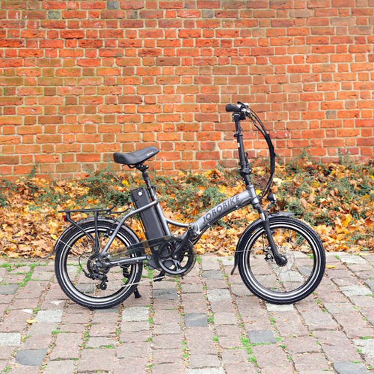 Zložljivo električno kolo EcoBike Jobobike 20" SAM, 13 Ah, 468 Wh, siva