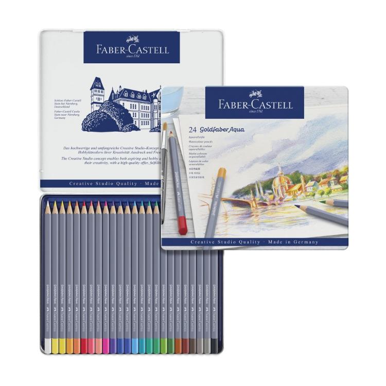 Barvice Faber-Castell Goldfaber Aqua 24/1
