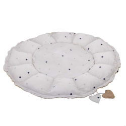 Gnezdece okroglo Bubaba by FreeON, pikice beige