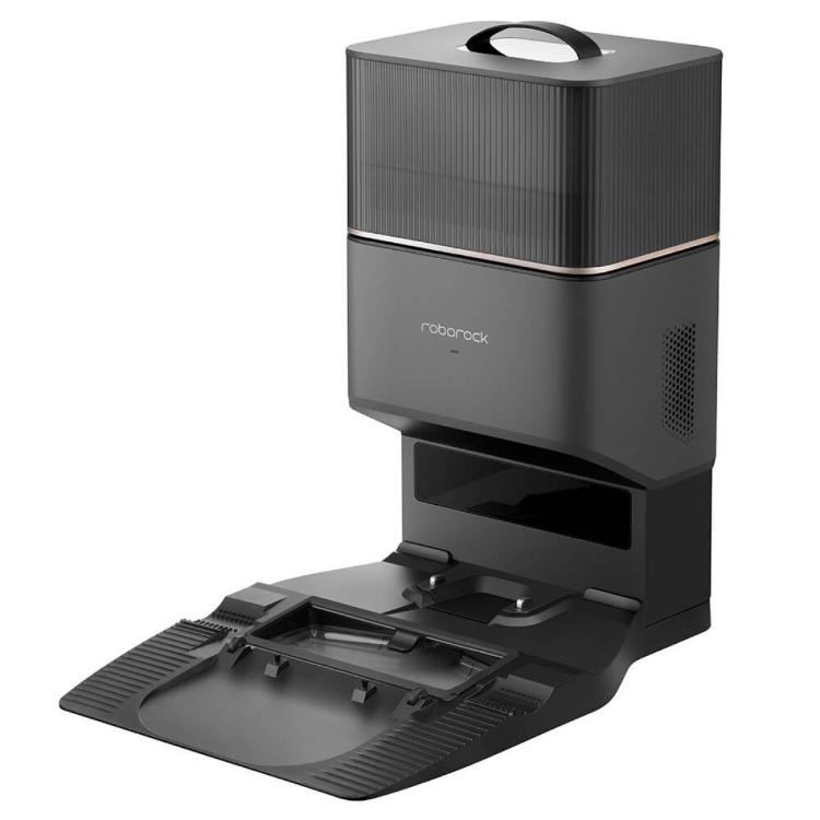 Robotski sesalnik Roborock Q8 Max+ s samopraznilno postajo, črn