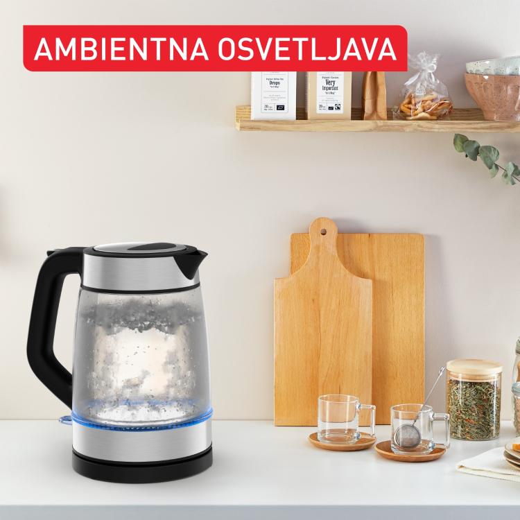 Grelnik vode Tefal GLASS KI605830