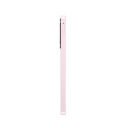 Samsung Galaxy A27 5G, črna, levi stranski pogled, tanek raven okvir, stranski pladenj za SIM, minimalističen dizajn.