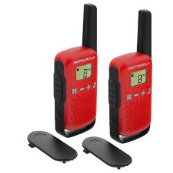 Motorola T42 Walkie Talkie, rdeč