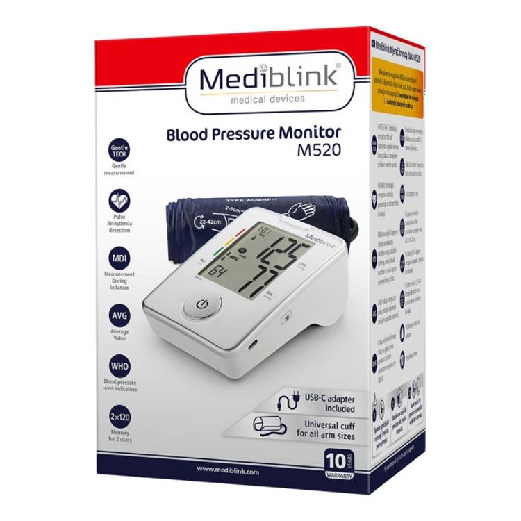 Merilnik krvnega tlaka Mediblink M520