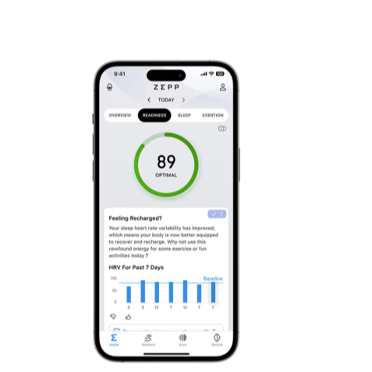 Pametni prstan Amazfit Helio Ring, velikost 10