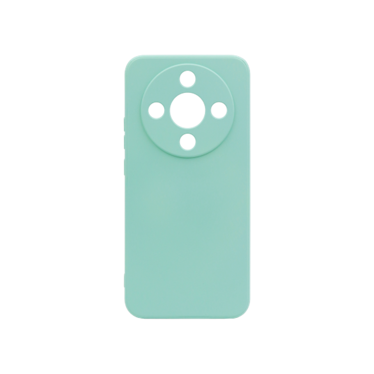 Gumiran mint zelen TPU ovitek za Honor Magic8 Lite z natančnim krožnim izrezom za kamero 