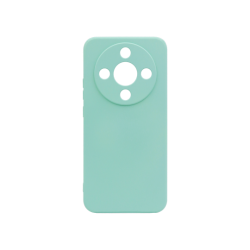 Gumiran mint zelen TPU ovitek za Honor Magic8 Lite z natančnim krožnim izrezom za kamero 