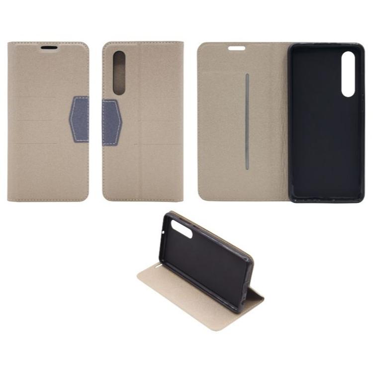 Huawei P30, preklopna torbica (47G), bež_1