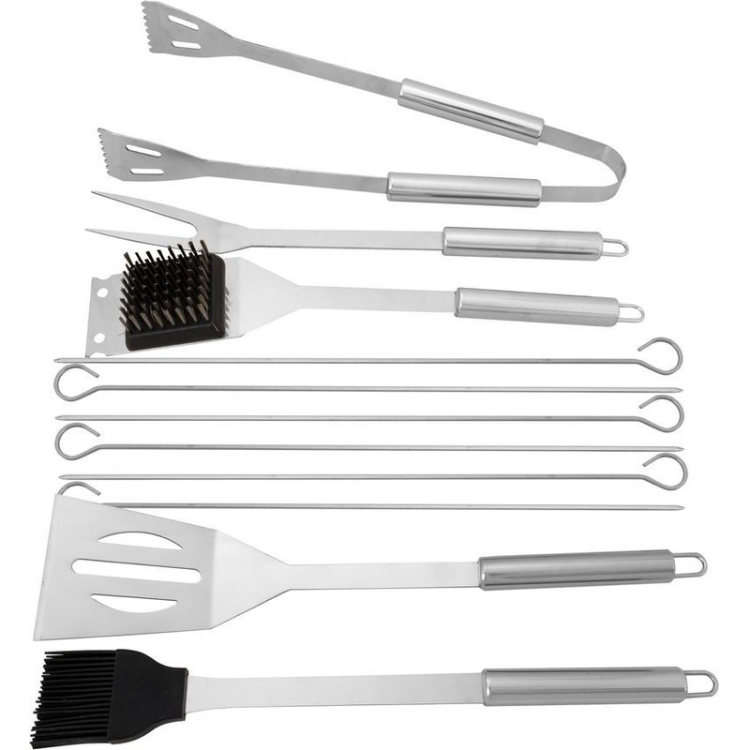 Set za žar v kovčku, 12 kos