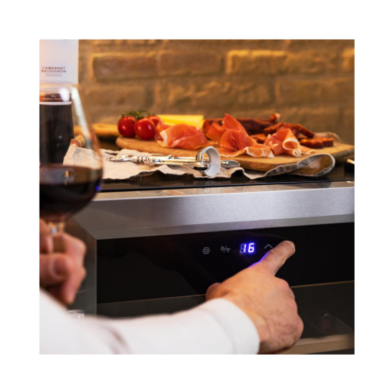 Vinska vitrina Cecotec Bolero GrandSommelier 2050 Inox Compressor