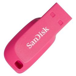 SanDisk USB ključ 32 GB, Cruzer Blade, USB 2.0, roza, brez pokrovčka