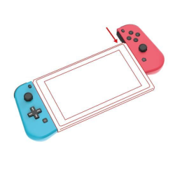 Krmilnik F&G Duo Pro Pack Joy Con za Nintendo Switch, modra/rdeča