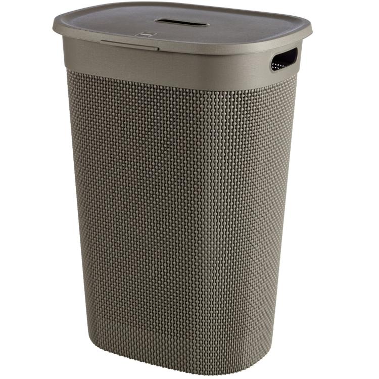 Koš za perilo Curver FILO, 55l, cappuccino recycled