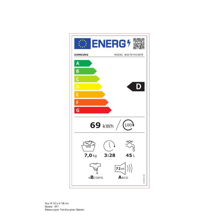 Pralni stroj Samsung WW70T4540TE/LE Add Wash, 7 kg_4