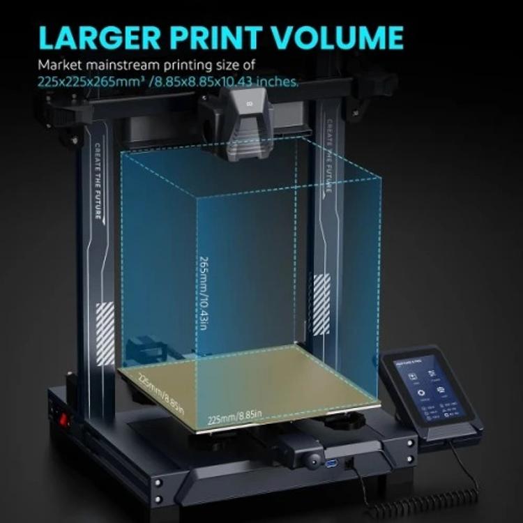 3D FDM tiskalnik Elegoo Neptune 4 PRO 500mm/s, 225*225*265mm, 11x11 leveling