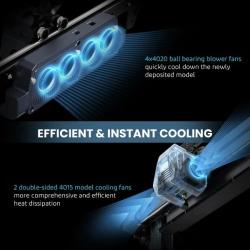 3D FDM tiskalnik Elegoo Neptune 4 PRO 500mm/s, 225*225*265mm, 11x11 leveling