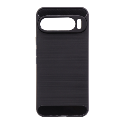 Gumiran ovitek (TPU) za Google Pixel 9 Pro Xl, črn