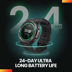 Pametna ura AmazFit T-REX 2 ember, črna