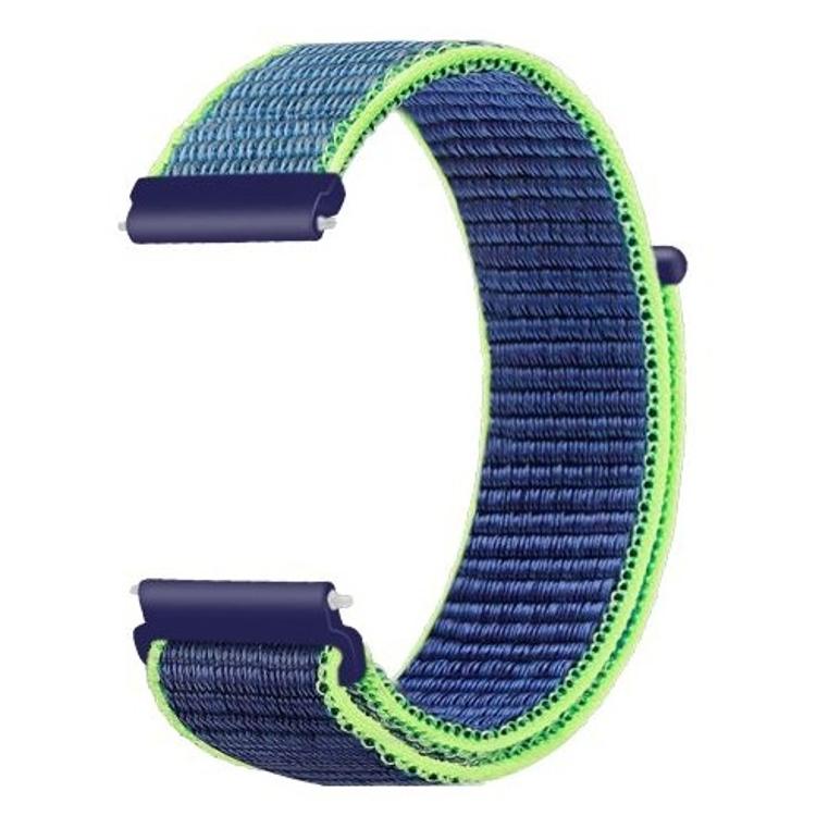 Najlonski pašček 22 mm, zelen, za pametno uro_1