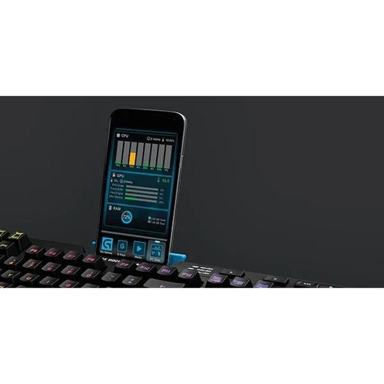 Tipkovnica mehanska Logitech G910 Orion Spectrum, RGB, črna
