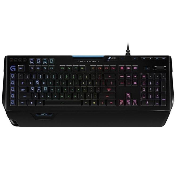 Tipkovnica mehanska Logitech G910 Orion Spectrum, RGB, črna