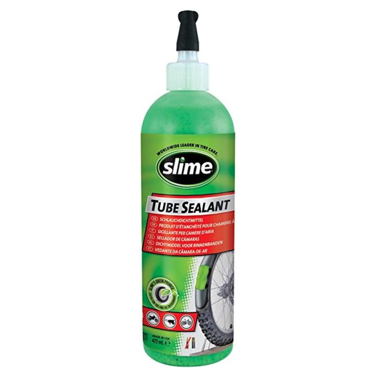 Embalaža Slime Tube Sealant za preprečevanje in popravilo predrtih zračnic koles in vozil.