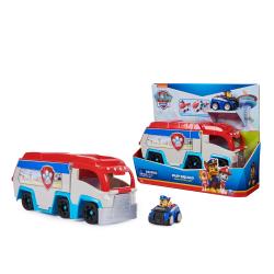 Igralni avtobus Paw Patroller Pup Squad iz Tačke na patrulji z vozilom Chase, primeren za otroke 3+.