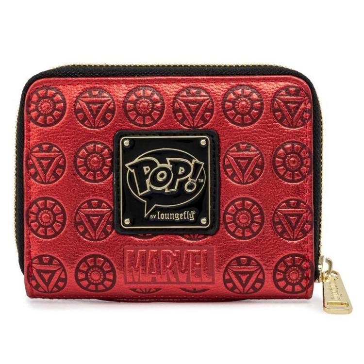 Denarnica Loungefly Marvel Iron Man, zadrga