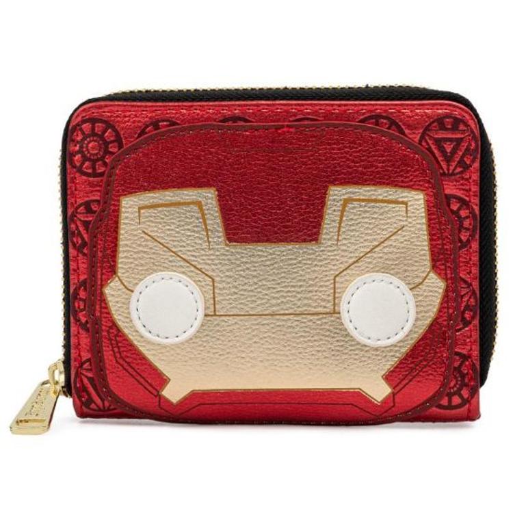 Denarnica Loungefly Marvel Iron Man, zadrga_1
