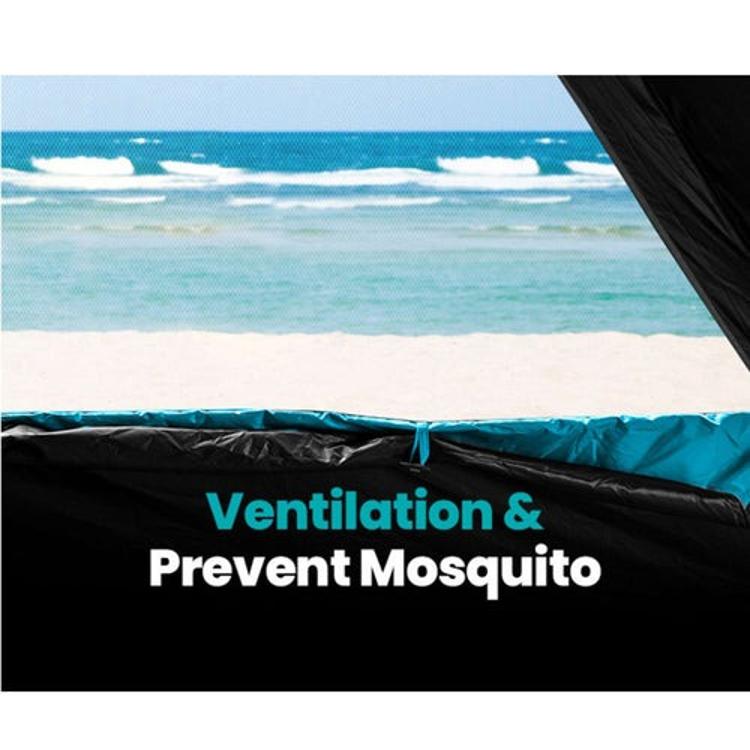 Šotor za na plažo Outdoor Master Pop - Up, moder 