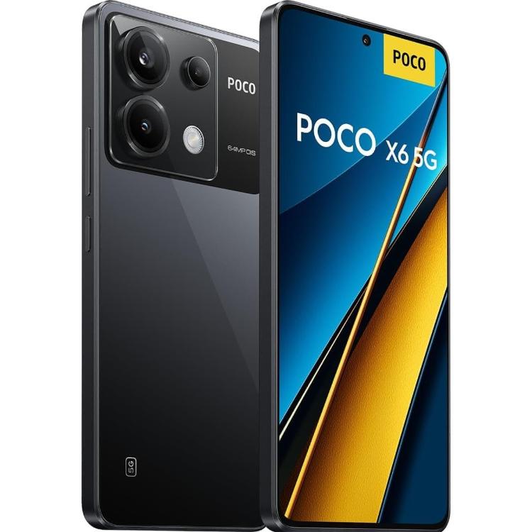 Pametni telefon Poco X6 5G, 8+256GB, črna