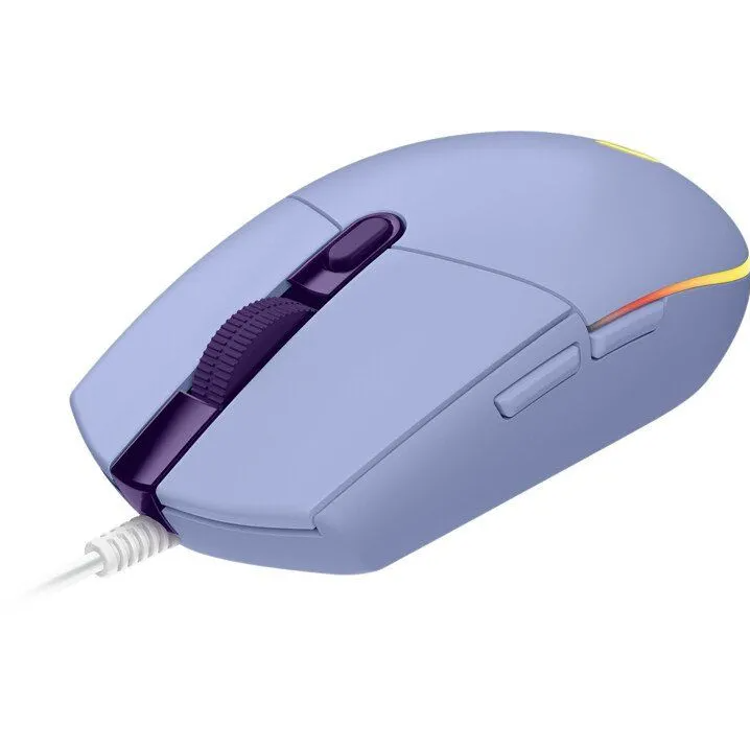 Miška Logitech G102 Lightsync, gaming, vijolična_2