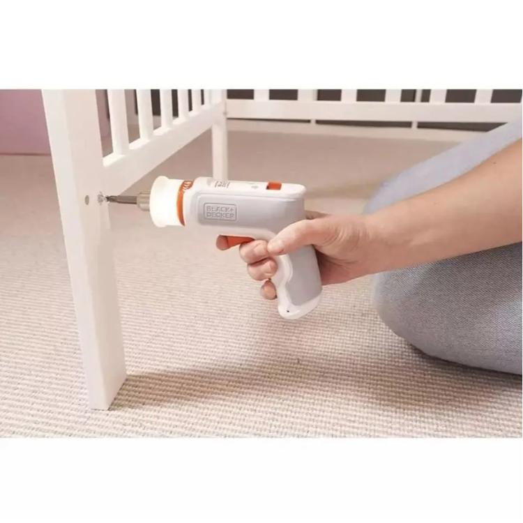 Akumulatorski vijačnik Black+Decker BCRTA01, 3,6 V + dodatki