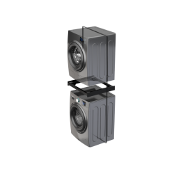 Vezni člen za zlaganje pralnega in sušilnega stroja z prikazom namestitve