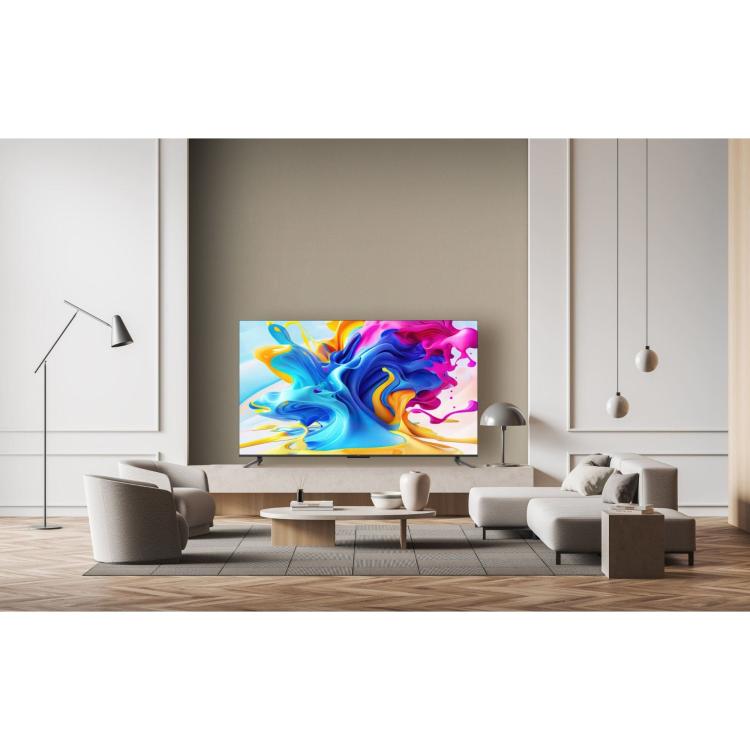 Televizor TCL 55C645 4K Ultra HD, QLED, Smart TV, diagonala 139 cm