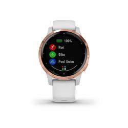 Pametna ura Garmin Vivoactive 4s, 40 mm, GPS, belo-rožnato zlata_2