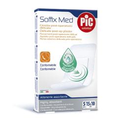 Antibakterijski pooperativni obliž PiC Soffix Med 10 x 15 cm, 5x