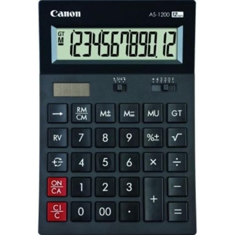 Kalkulator Canon AS1200, namizni brez izpisa