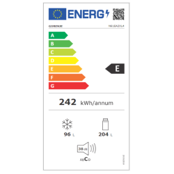 Kombinirani hladilnik z zamrzovalnikom Gorenje N61EA2XL4_9