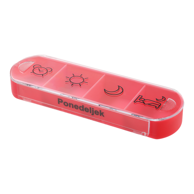 Tedenska posodica za tablete Mediblink Stela 4x/dan M012