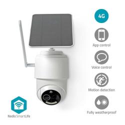 Pametna solarna kamera NEDIS SIMCBO50WT 4G FHD IP65