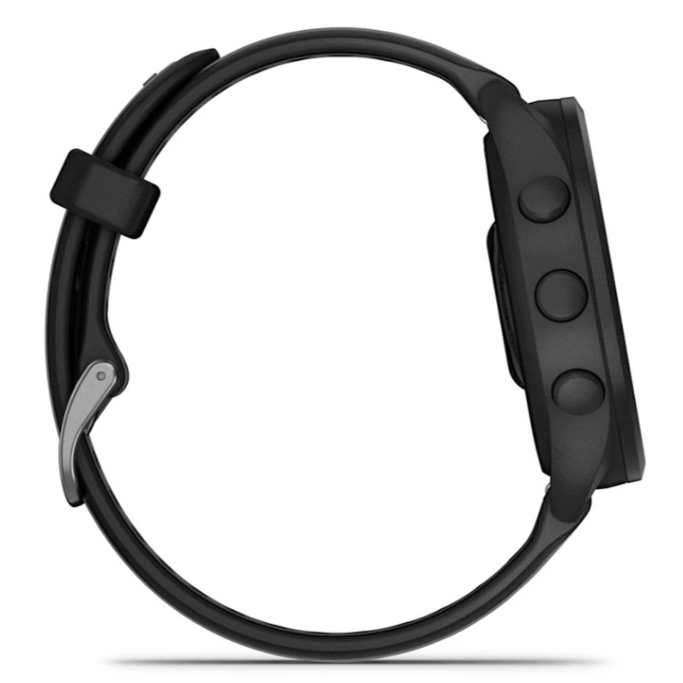 Pametna ura Garmin Forerunner 165 Music, črn/skrilasto siv