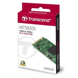 SSD Transcend MTS820S M.2 240GB 2280, 550/420MB/s, 3D TLC, SATA3 6GB/s_1