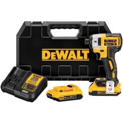 Akumulatorski udarni vijačnik DeWalt DCF887D2, 18V, 1/4", 2Ah