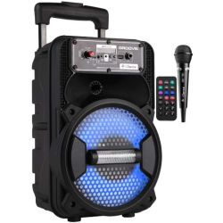 Prenosni zvočnik iDance Groove-119, 100 W, mikrofon, črna