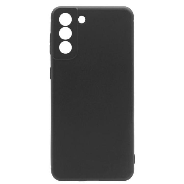 Samsung Galaxy S21+ - gumiran ovitek (TPU) - črn MATT_1