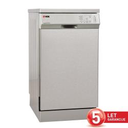 Pomivalni stroj VOX LC 10Y15C IX, E, 10 pogr., 6 programov, 45 cm, inox