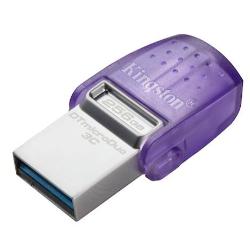 USB ključ Kingston DataTraveler microDuo 3C, USB-C, USB 3.2 Gen 1, OTG, 256 GB