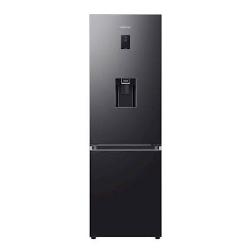 Hladilnik z zamrzovalnikom Samsung RB34C652EB1/EF, 185 cm, E, 341 l, dozirnik, črna